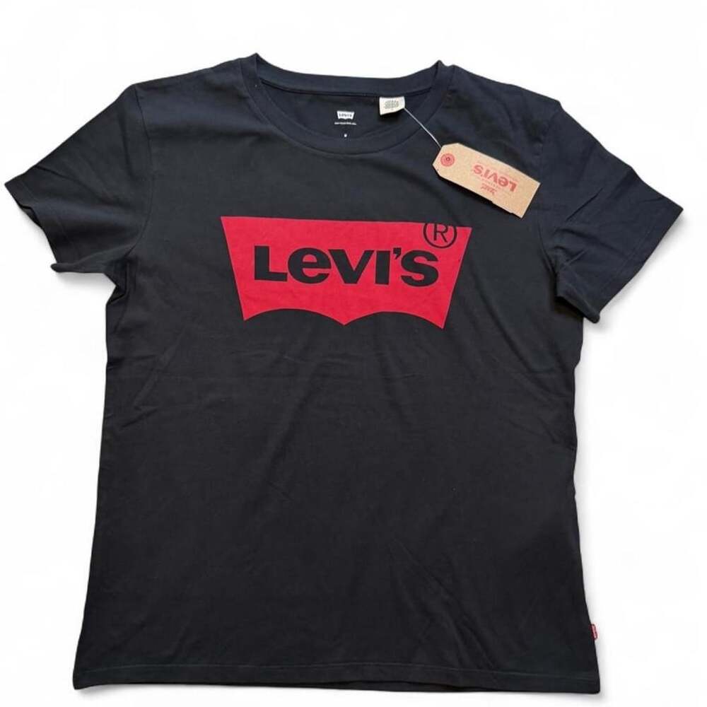 Levi's Graphic Batwing Logo T-Shirt Black Size M